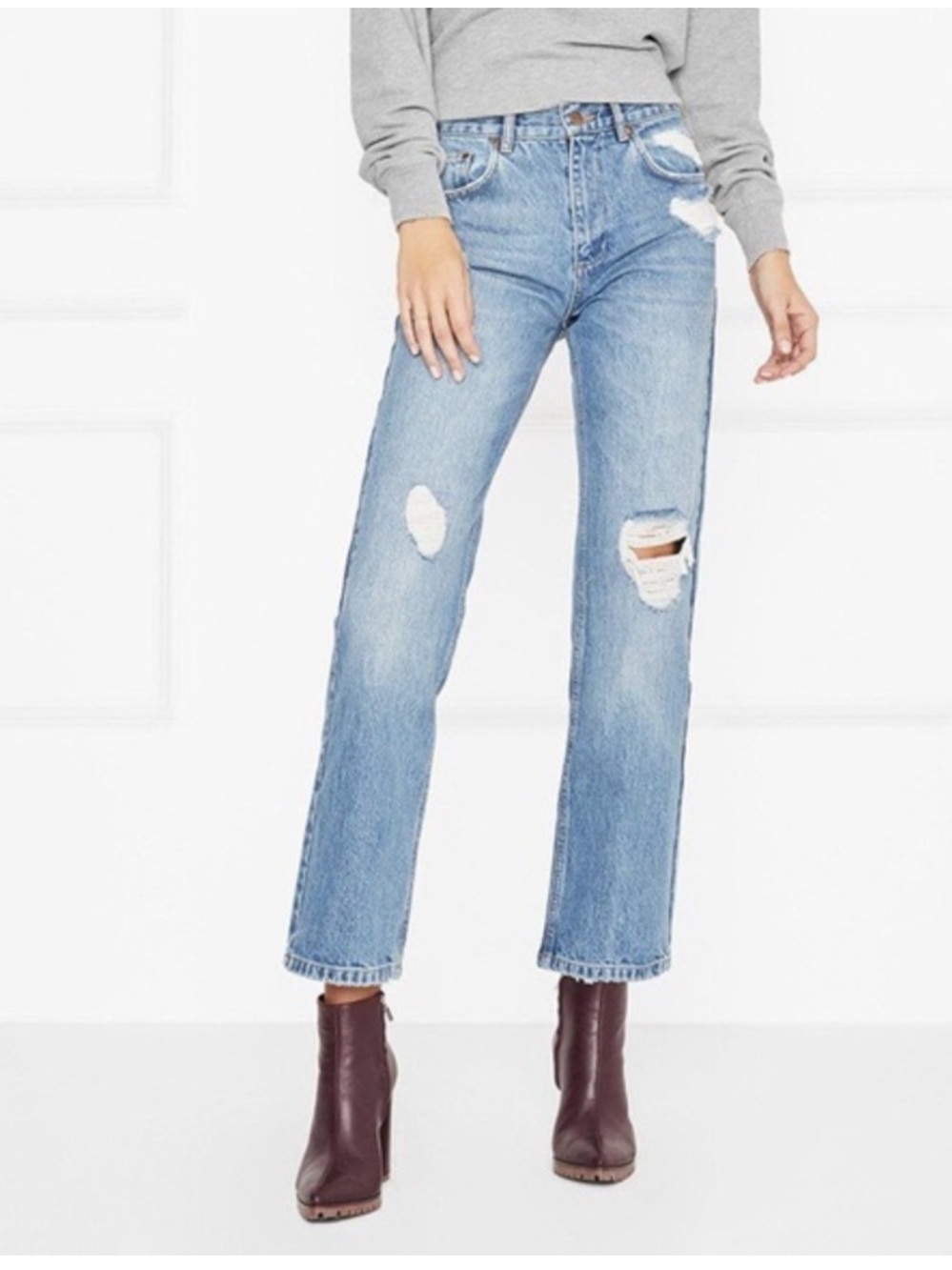 EUC Anine Bing Jackie Jeans in Vintage Wash 25